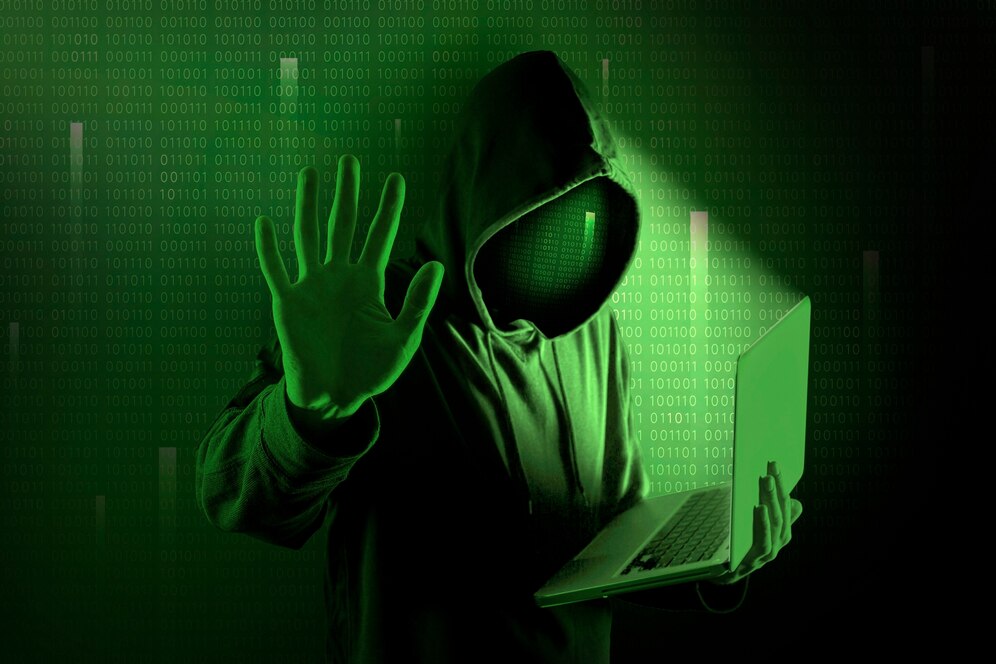 Fondo hacker matriz