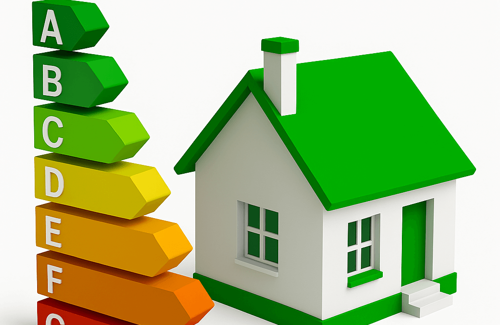 eficiencia energetica en imagen con casa